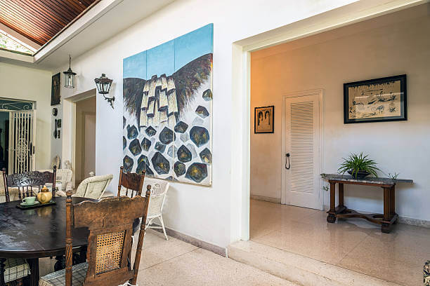 villa painting design after work